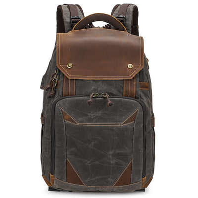 Bolsa Profesional Canvas Impermeable para Cámara SLR y Laptop - Image 7