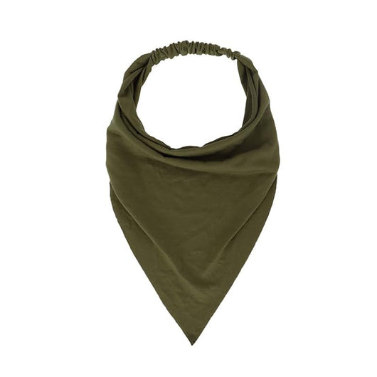 Chal Triangular Mujer Color Liso Elástico Versátil y Cómodo - Image 10