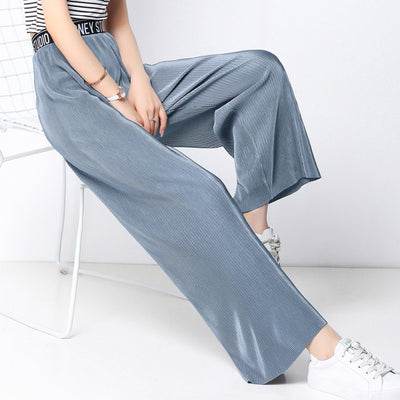 Pantalones de Cintura Alta y Pierna Ancha - Image 6