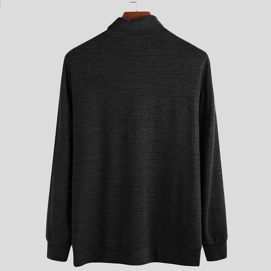 Suéter Cuello Alto Oversized en Punto Acogedor - Image 16