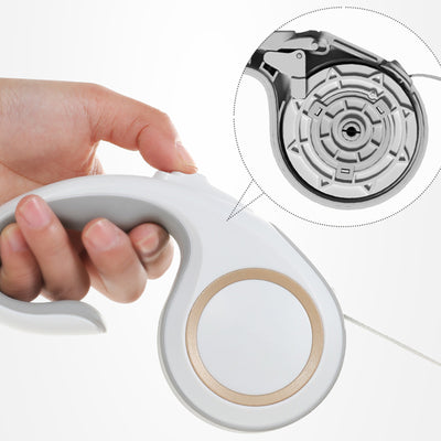 Correa Retráctil Automática para Perros 5M - Cuerda de Tracción Flexible para Mascotas Pequeñas y Medianas - Image 4