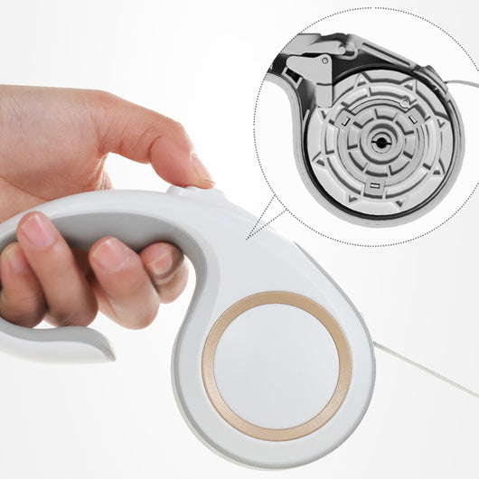 Correa Retráctil Automática para Perros 5M - Cuerda de Tracción Flexible para Mascotas Pequeñas y Medianas - Image 4