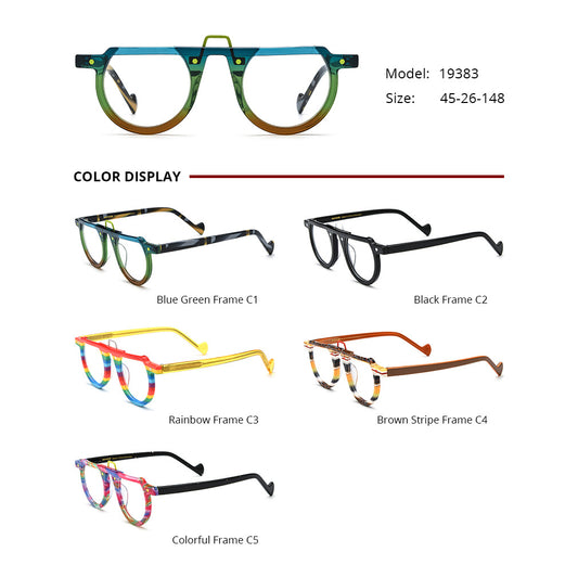 Gafas Redondas Vintage para Hombre y Mujer - Image 2