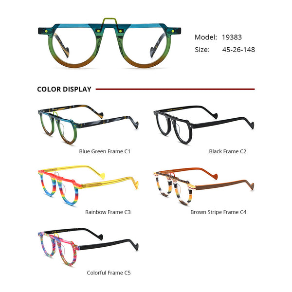 Gafas Redondas Vintage para Hombre y Mujer