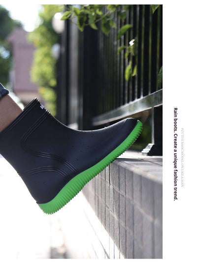 Botas Impermeables de Trabajo para Hombre - Antideslizantes y Resistentes - Image 14