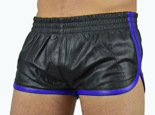 Shorts de Cuero PU con Detalles en Contraste - Estilo Europeo Moderno - Image 3