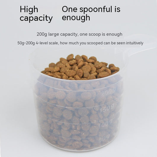 Cuchara Medidora Graduada de Gran Capacidad para Alimentos de Mascotas - Image 4