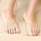 Calcetines Yoga de Seda Helada Transpirables con Dedos Separados para Mujer