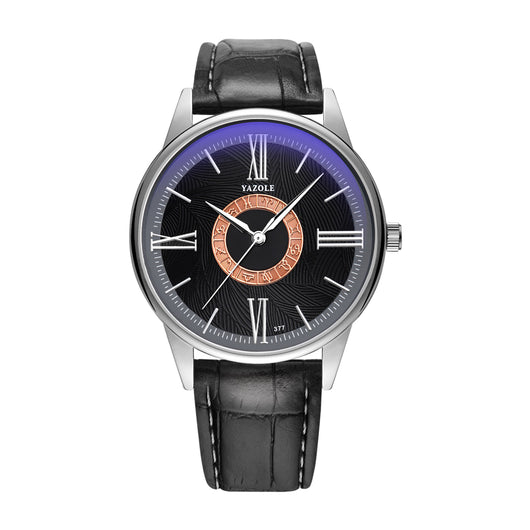 Reloj de Negocios Plateado Hombre Diseño Constelación Cuarzo - Image 10
