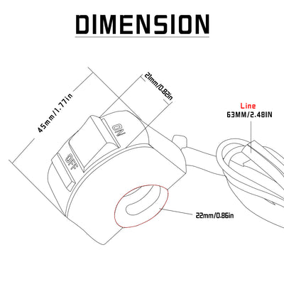 Faros Auxiliares LED U5 de Alta Potencia para Moto - Image 11