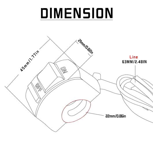 Faros Auxiliares LED U5 de Alta Potencia para Moto - Image 11