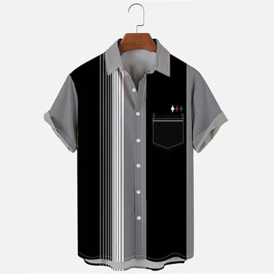 Playera Casual con Impresión 3D Digital para Hombre - Image 3
