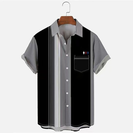 Playera Casual con Impresión 3D Digital para Hombre - Image 3