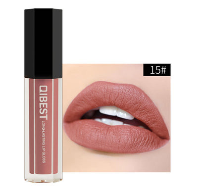 Brillo Labial Hexagonal QIBEST - Acabado Espejo Profesional - Image 27
