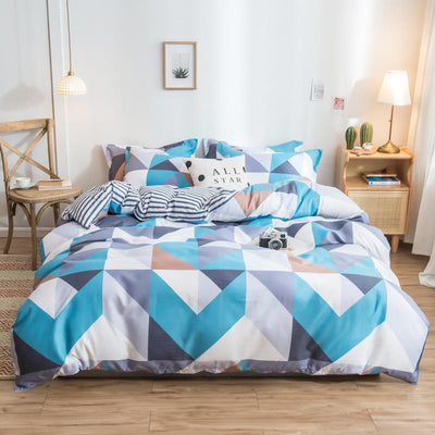 Juego de Cama Completo Algodón: Funda Nórdica, Sábanas y Almohada - Image 6