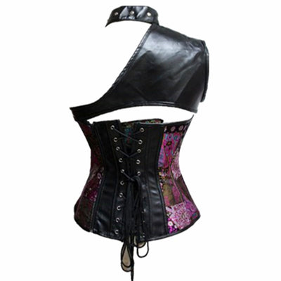 Traje de Leggins de Cuero Estilo Caballero Steampunk Retro Europeo y Americano - Image 7