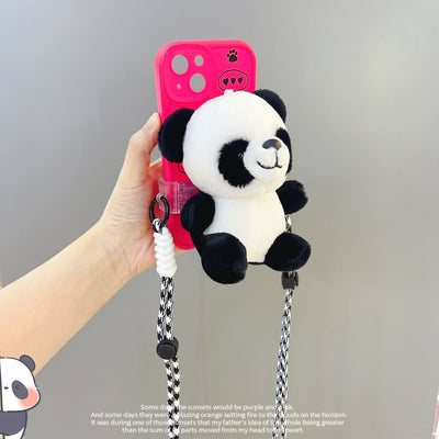 Correa de Teléfono Peluche con Soporte - Lanyard Móvil Versátil - Image 4