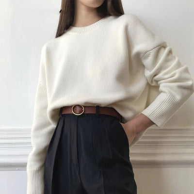 Suéter Elástico Oversize Básico para Hombre y Mujer - Image 4