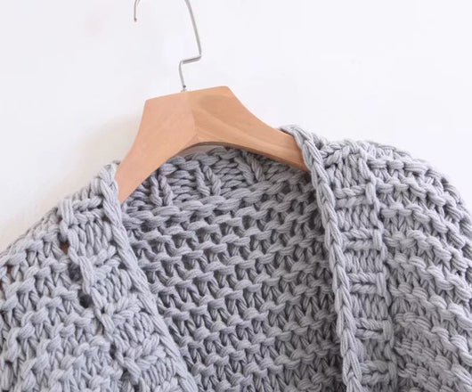 Cardigan Multicolor de Punto Suave - Estilo Europeo Relajado - Image 20