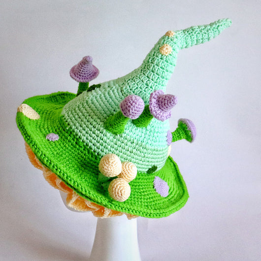 Gorro de Lana Tejida con Ala Ancha Creativa - Image 2
