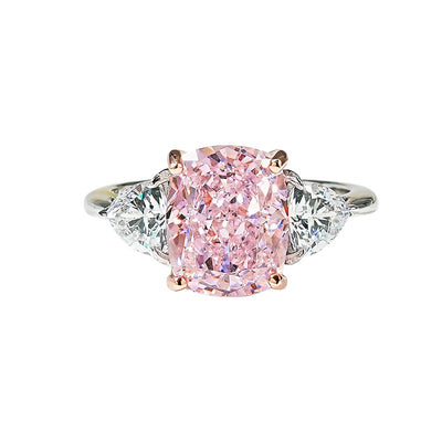 Anillo de Plata 925 con Diamante de Alto Carbono y Corte Hielo Triturado - Image 6