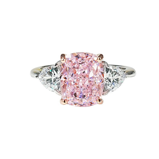 Anillo de Plata 925 con Diamante de Alto Carbono y Corte Hielo Triturado - Image 6