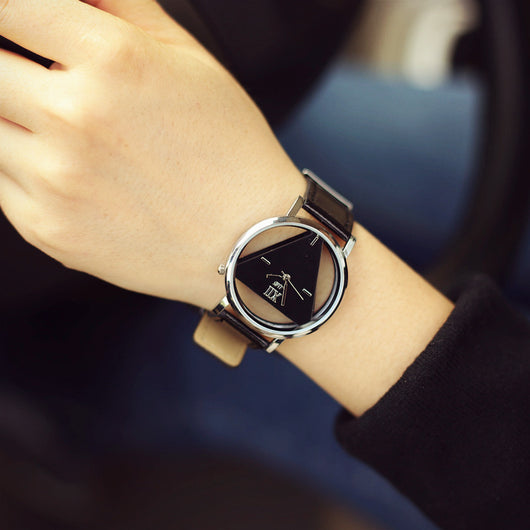 Reloj de Pareja Hueco Doble Cara Tendencia Coreana Estudiante - Image 4