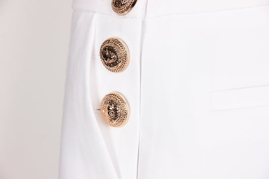 Pantalones Ajustados de Cintura Alta Elegantes y Versátiles - Image 9