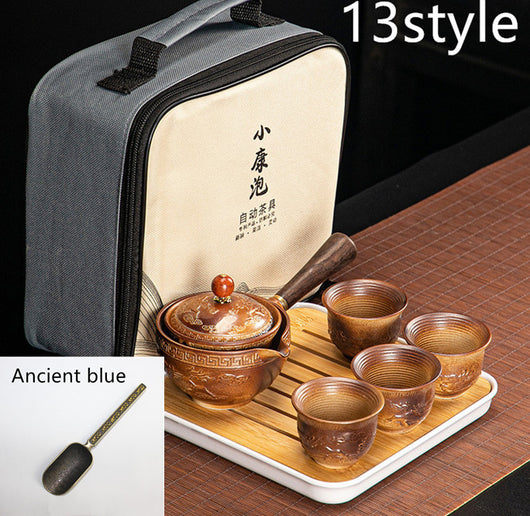 Juego de Té Xiaoyao con Tetera Giratoria 360° - Image 20