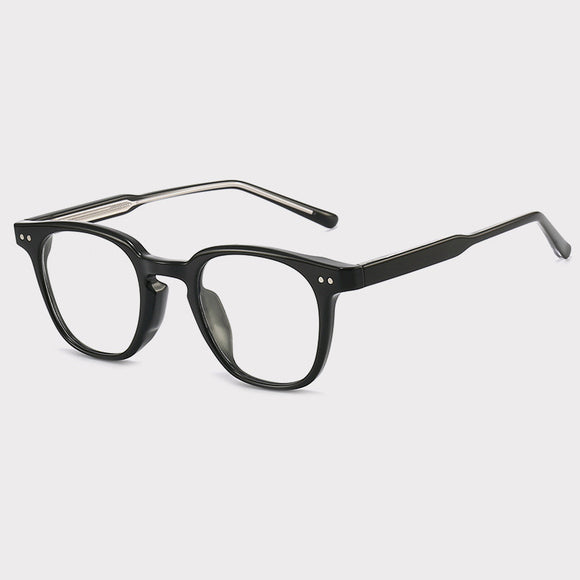 Lentes Mujer Marco Negro Filtro Luz Azul Montura Grande