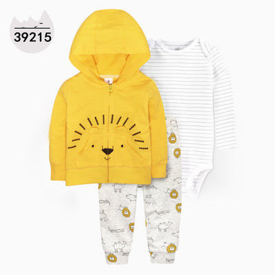Conjunto Infantil 3 Piezas: Sudadera con Capucha, Manga Larga y Pantalón - Image 34