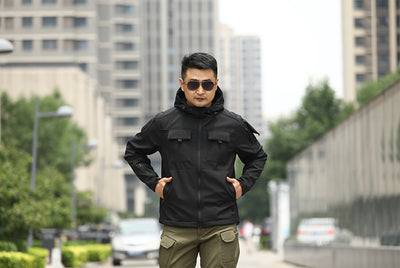 Chaqueta Táctica Camuflaje con Forro Polar para Deportes al Aire Libre - Image 28