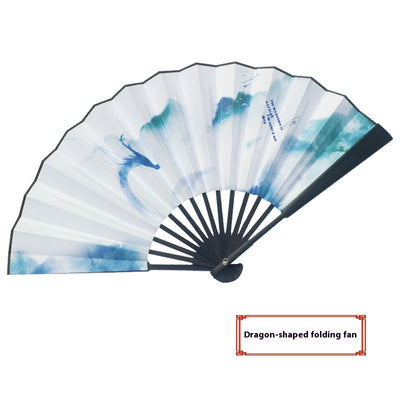 Abanico Plegable de la Serie Antigua Han Chinese Clothes Match - Image 11