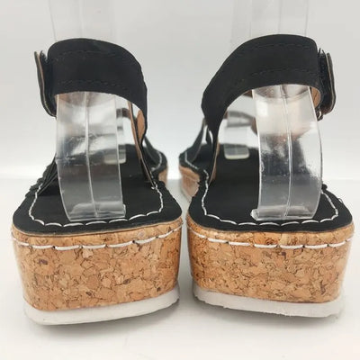 Sandalias Casuales Estilo Universitario con Tacón Bajo - Image 18