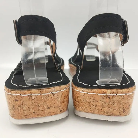 Sandalias Casuales Estilo Universitario con Tacón Bajo - Image 18