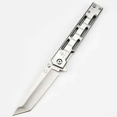 Cuchillo de Camping Multifuncional Plegable para Defensa Personal - Image 11