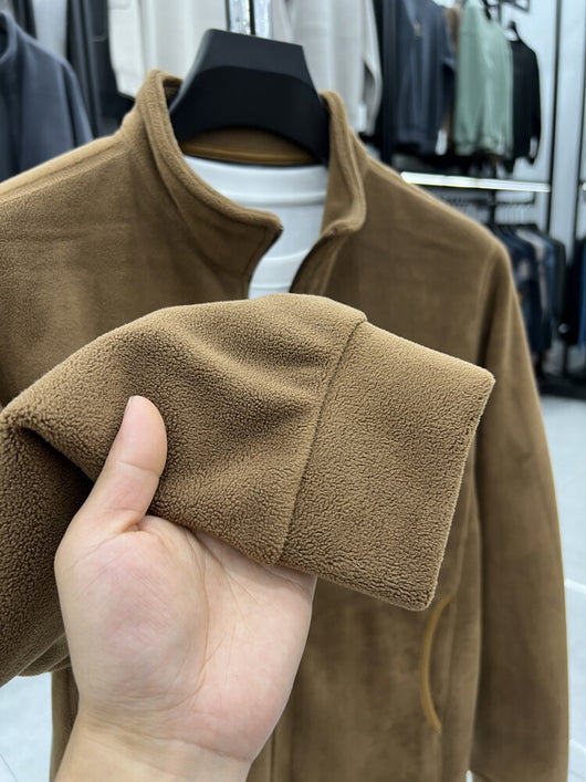 Abrigo Polar Térmico con Cuello Alto y Cierre de Cremallera para Hombre - Image 14