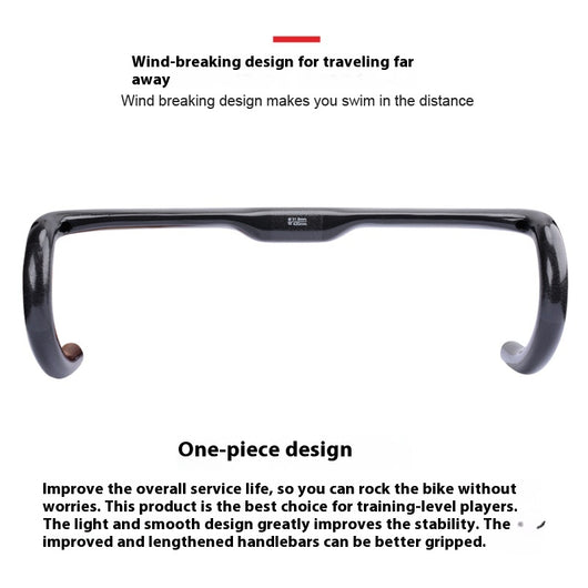 Manillar de Carbono Ultraligero para Bicicleta de Ruta - Accesorios Premium - Image 3