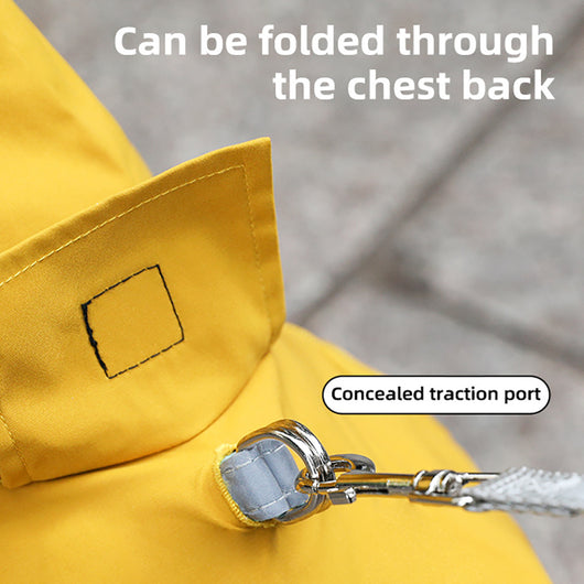 Impermeable para Perros con Capucha y Reflectantes - Chaqueta Lluvia Ligera - Image 14