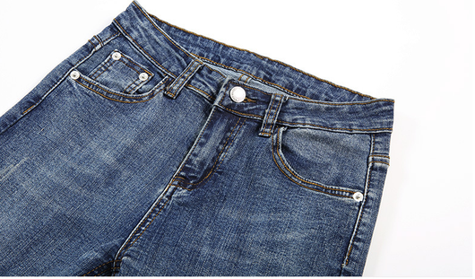 Pantalones Sueltos y Delgados de Nueve Puntos Versátiles - Image 12