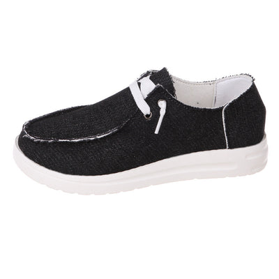 Zapatos de Lona Casual Lisos de Colores Claros - Image 5