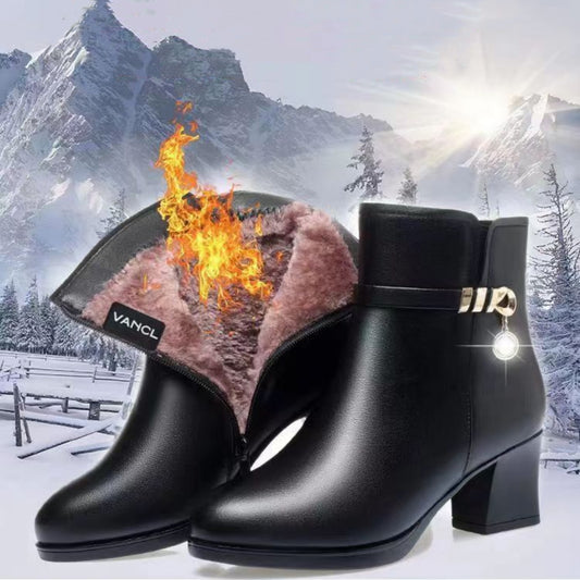 Botas Térmicas de Terciopelo Antideslizantes para Mujer Adulta