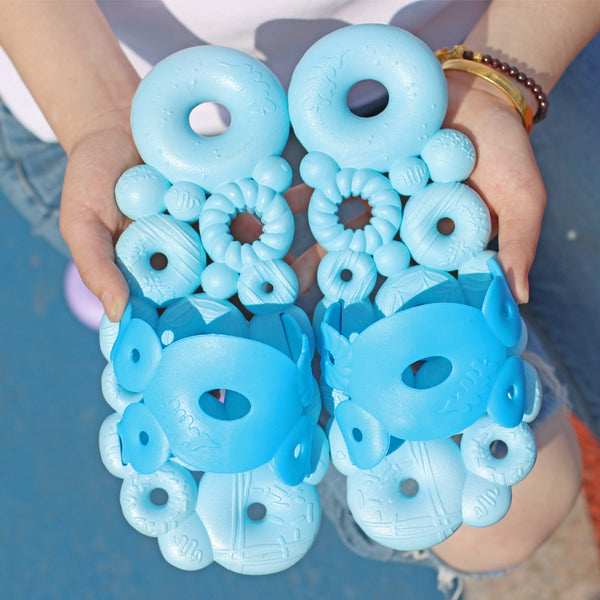 Pantuflas Donut Antideslizantes para Baño con Suela Suave