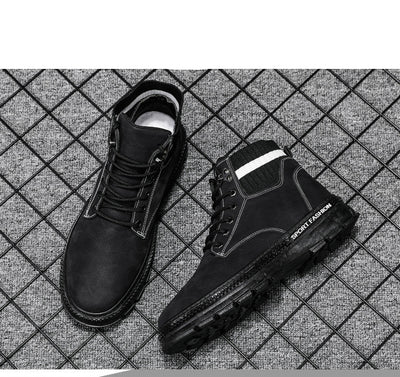 Botas Casuales Coreanas para Hombre - Estilo Moderno y Versátil - Image 15