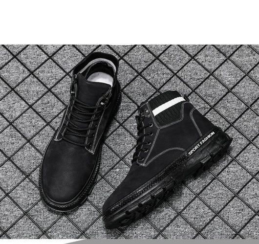 Botas Casuales Coreanas para Hombre - Estilo Moderno y Versátil - Image 15