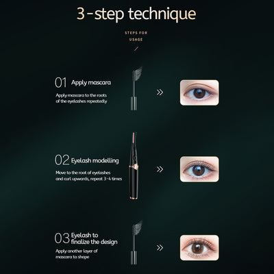 Rizador de Pestañas Eléctrico Calefactable Doble Cara para Maquillaje Profesional - Image 23
