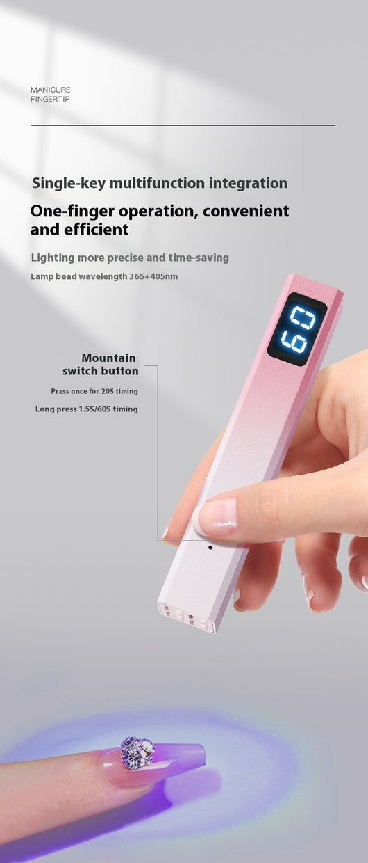 Lámpara LED de Fotopolimerización para Uñas de Gel - Alta Potencia - Image 10