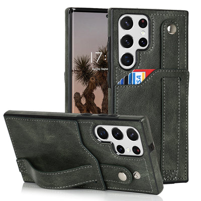 Funda Protectora de Cuero para Celular con Correa para Muñeca - Image 22