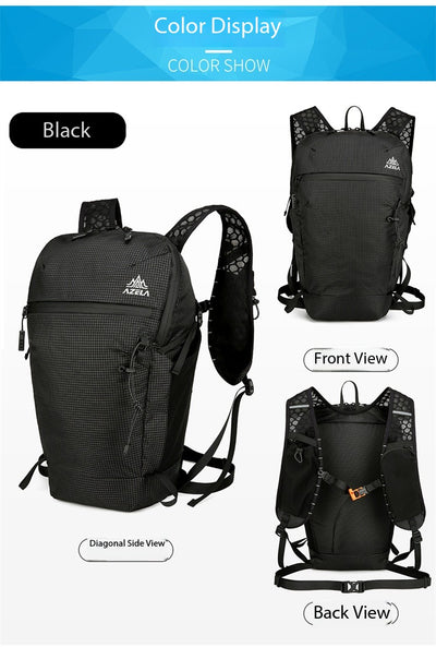Mochila de Senderismo AZELA con Patrón Grid - Ligera y Transpirable para Trekking y Viajes - Image 33