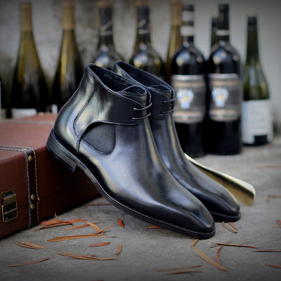 Botas Martin Altas para Hombre con Tallado Artesanal - Image 5